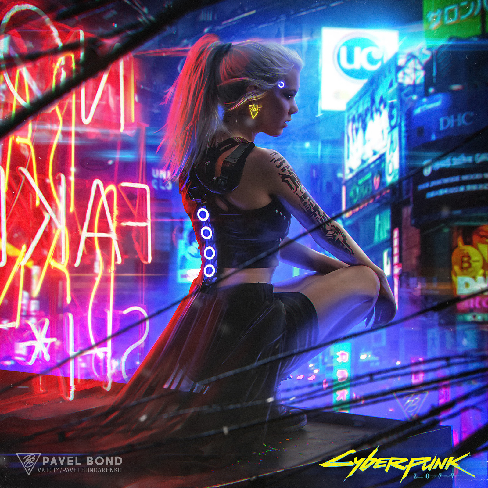 CYBERPUNK 2077 FANART - PAVEL BOND - My, Cyberpunk 2077, The Witcher 3: Wild Hunt, Cyberpunk game, Pavel BOND, Video, Longpost