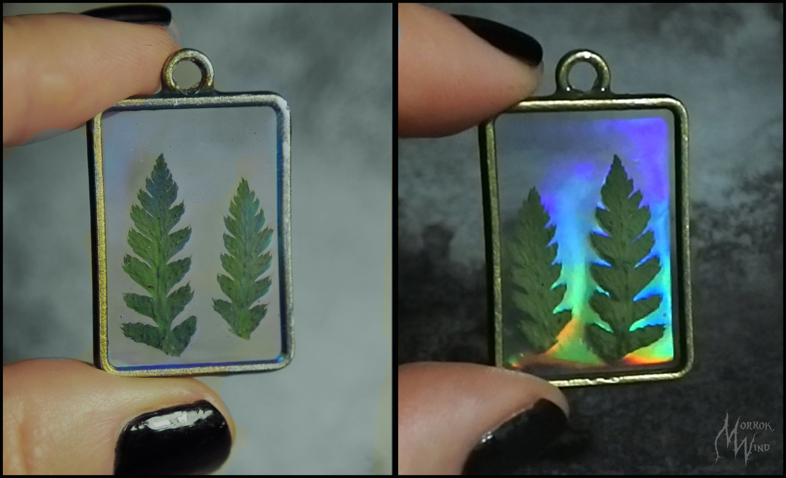 I was inspired to create this series of works by opals, a whole microcosm of the northern lights, and fossils replaced by this amazing stone. - My, Forest, Needlework without process, Moss, Fern, , Longpost, Video