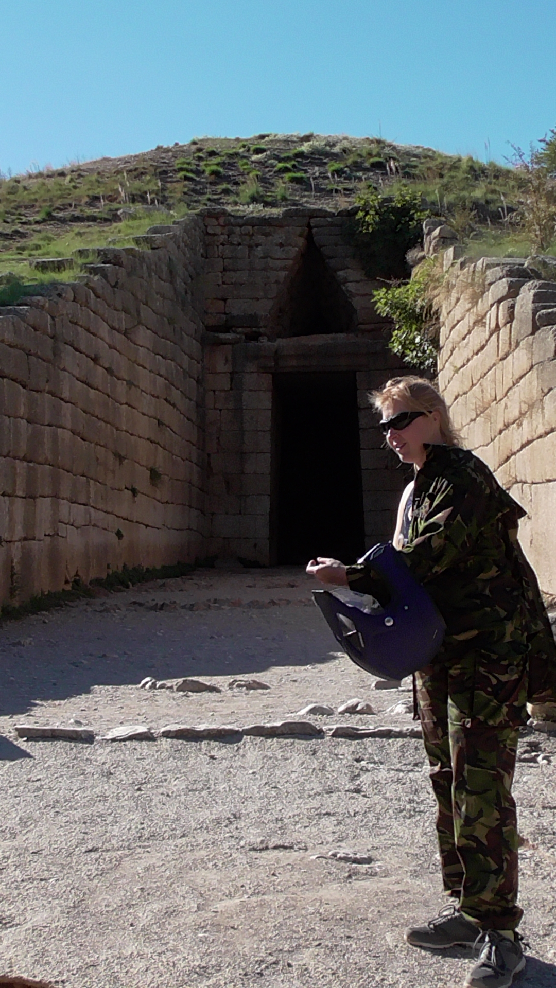 On a motorcycle in the Peloponnese part 2 Corinth-Mycenae-Argos-Nafplio. - My, Travels, Greece, Moto, Longpost, , Antiquity, 