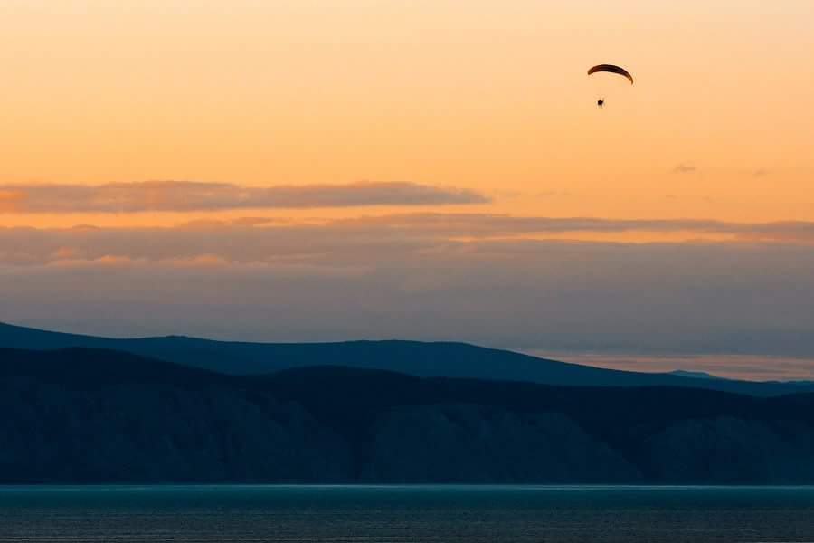 Silence - The photo, Nature, The mountains, Sunset