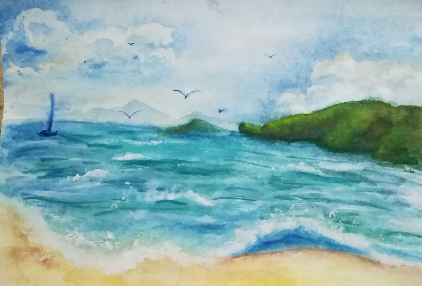 Мечты о море | Пикабу