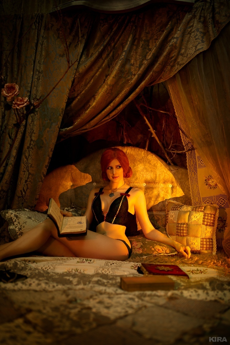 Triss Merigold: A pleasant evening in anticipation - NSFW, My, Cosplay, Russian cosplay, Witcher, The Witcher 3: Wild Hunt, Friday tag is mine, Games, Computer games, Girls, Longpost, Lei Radna