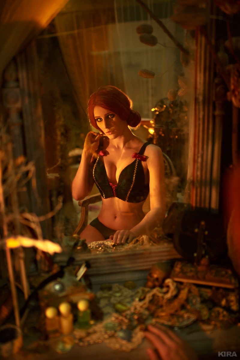 Triss Merigold: A pleasant evening in anticipation - NSFW, My, Cosplay, Russian cosplay, Witcher, The Witcher 3: Wild Hunt, Friday tag is mine, Games, Computer games, Girls, Longpost, Lei Radna