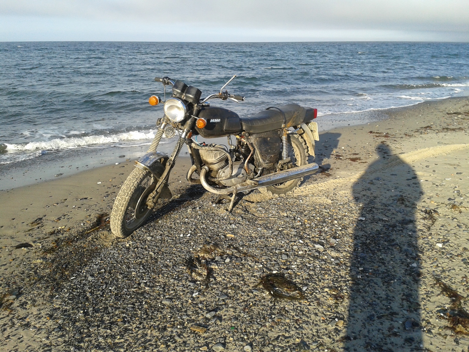 Adventures of the popular Soviet motorcycle Izh-Jupiter 4, in the north. part 2 - My, My, Izh Jupiter, Amderma, Longpost