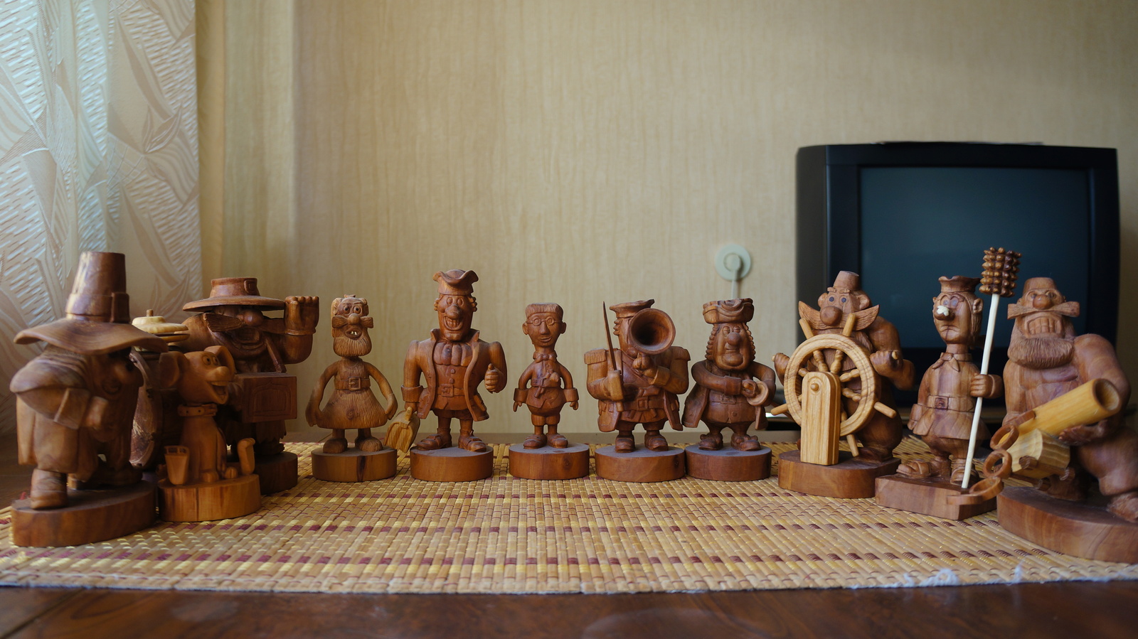 Woodcarving. - My, Father, Wood carving, Handmade, Treasure Island, Longpost