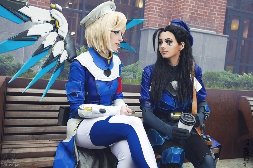 Cosplay - Overwatch, Ana Amari, Mercy, Длиннопост, Косплей, Русский косплей, Imbloodalice, Lady Melamori