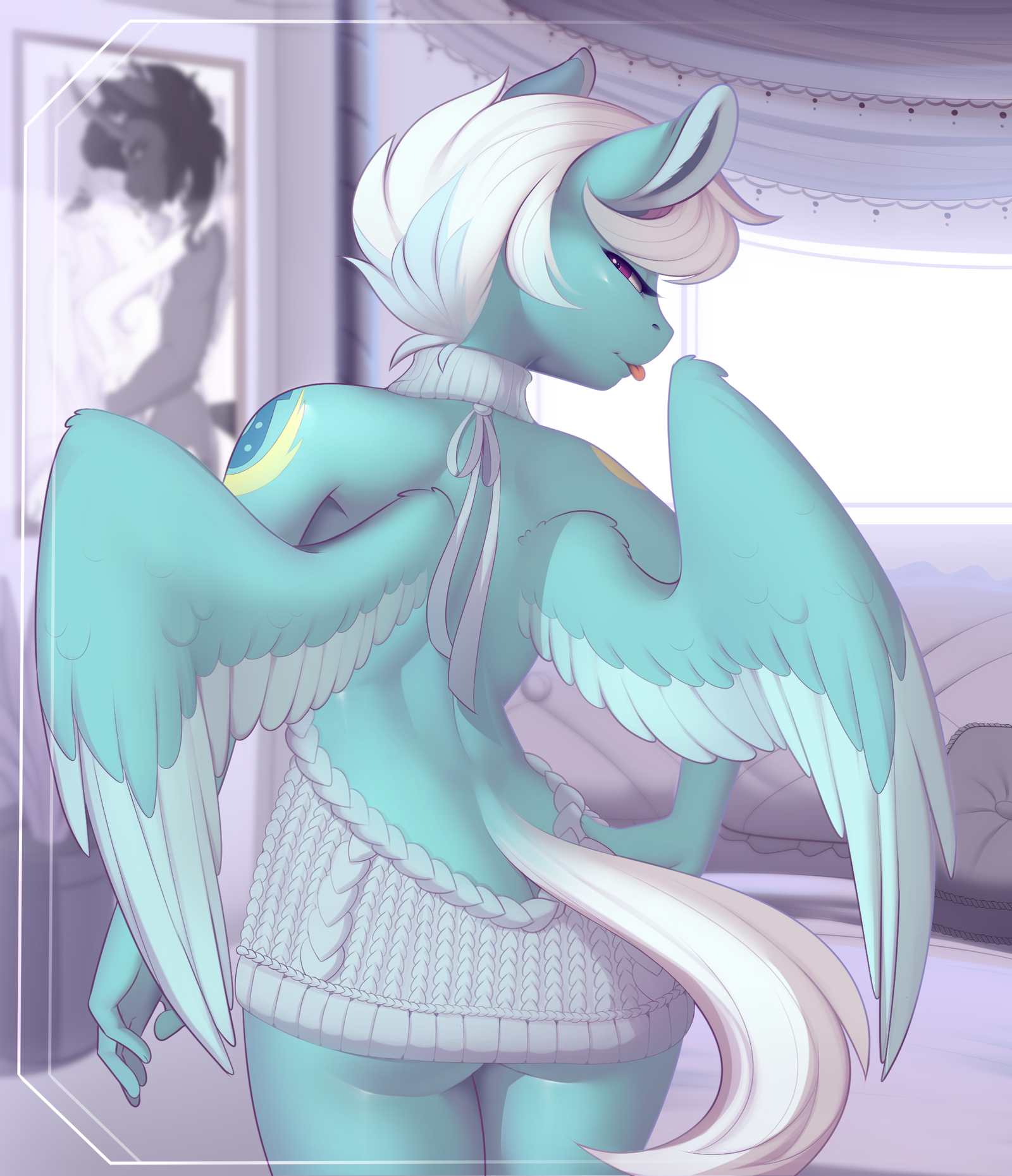 FleetFoot 2.0 - Fleetfoot, MLP Edge, PonyArt, Антро, My Little Pony