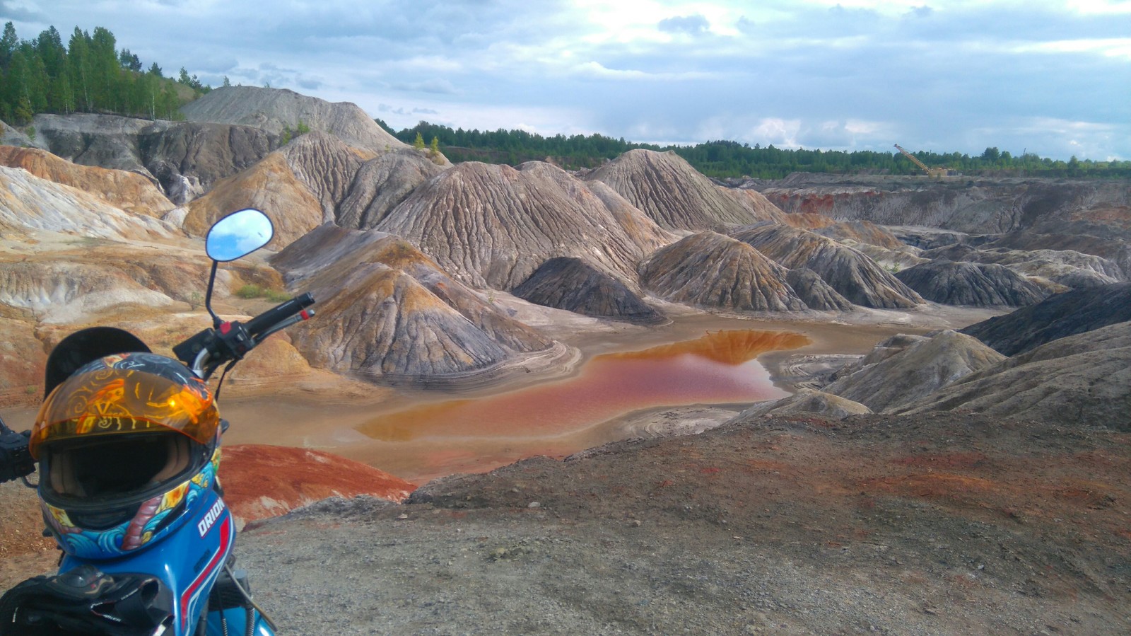 Unearthly landscapes of the Sverdlovsk region - My, Career, Landscape, Mars, Longpost