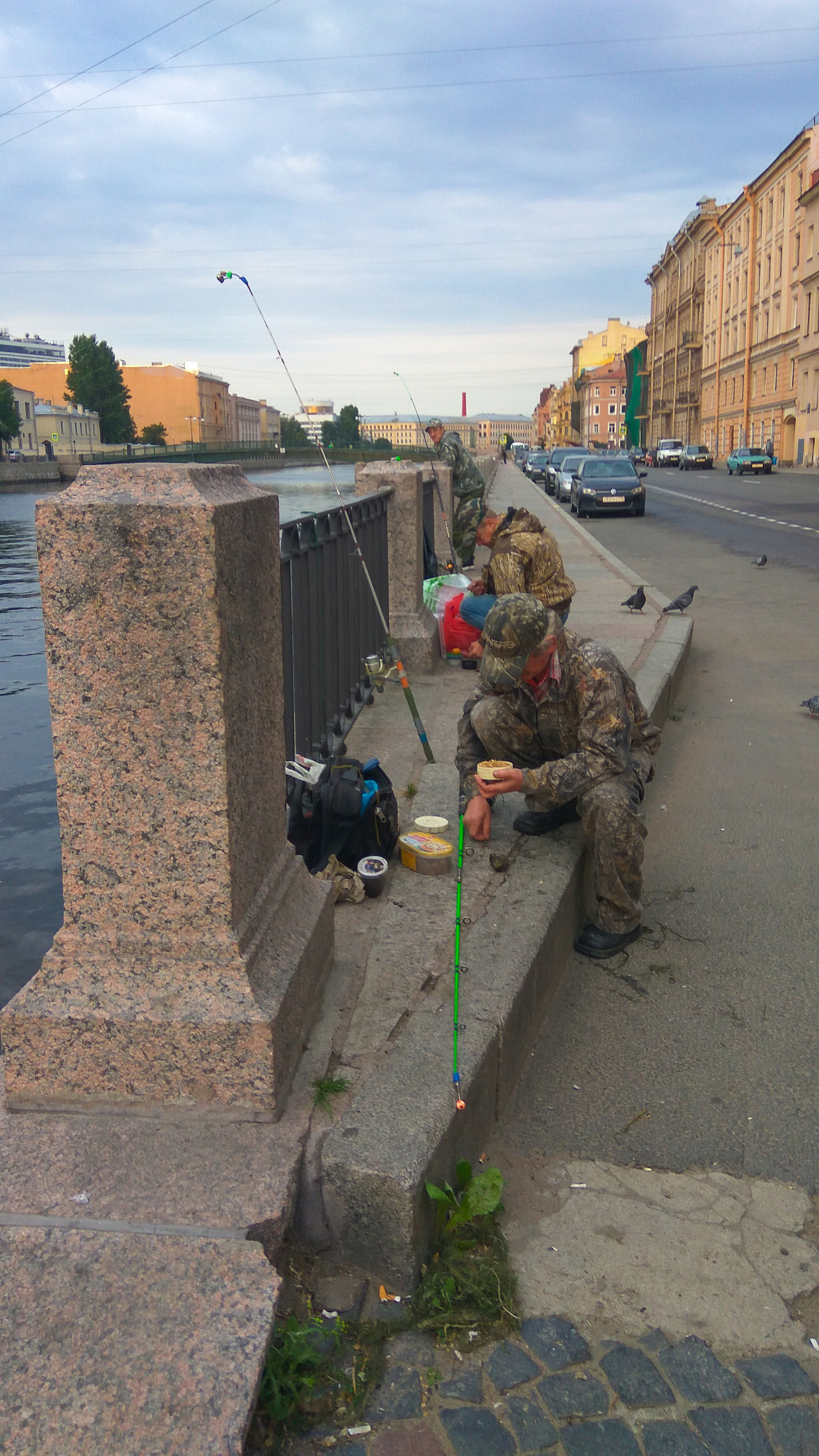 Peter.. Morning - My, Saint Petersburg, Fontanka, Longpost