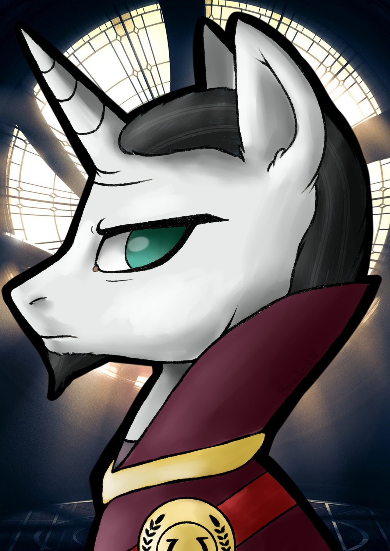 The Doctor Strange - My little pony, Chancellor Neighsay, Doctor Strange, PonyArt, Crossover, MLP Season 8, Ponification