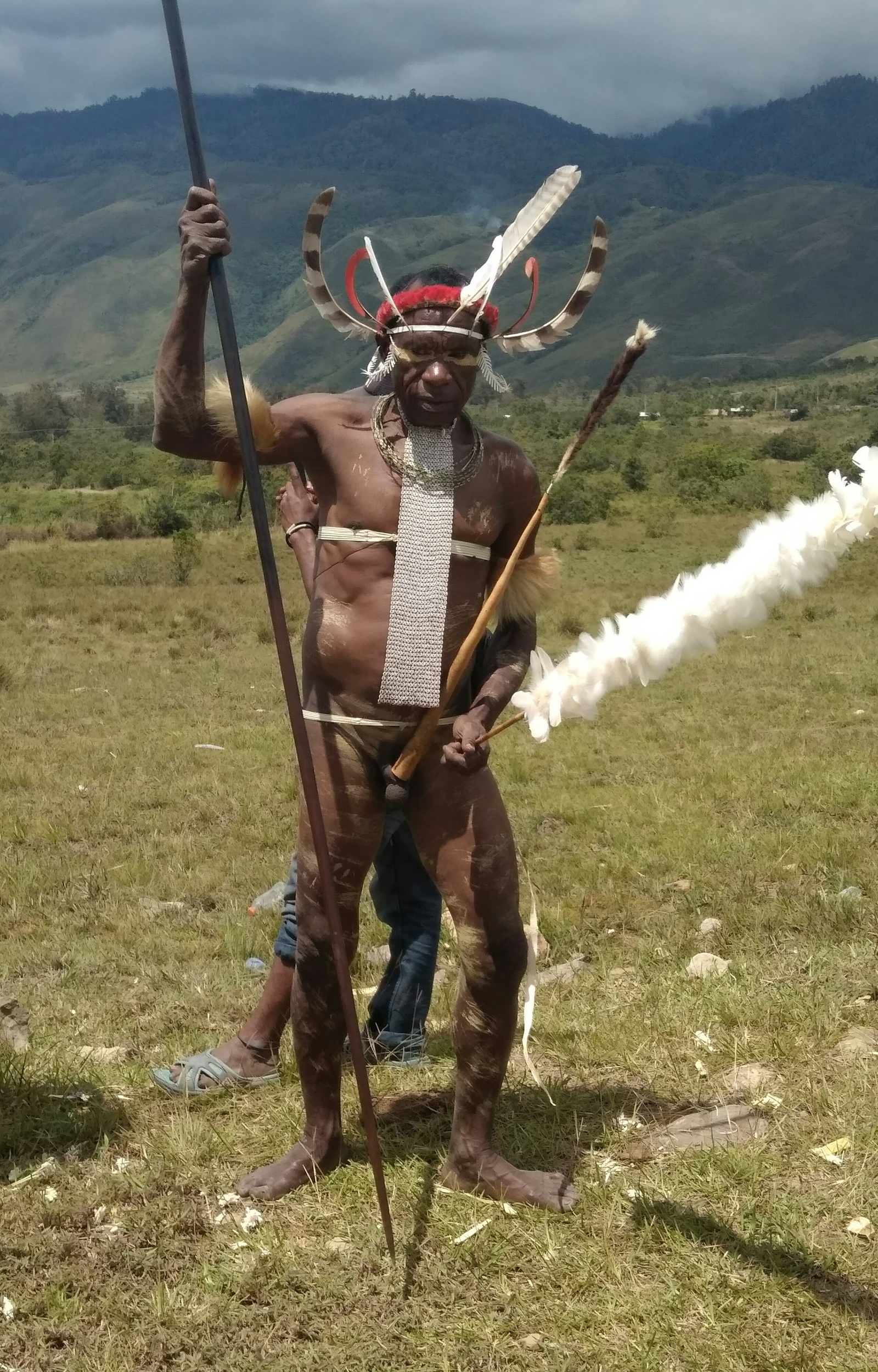 On a visit to the Papuans. Baliem Festival. - NSFW, My, Papuans, Papua New Guinea, Travels, Traveling in Asia, Longpost, The festival, 