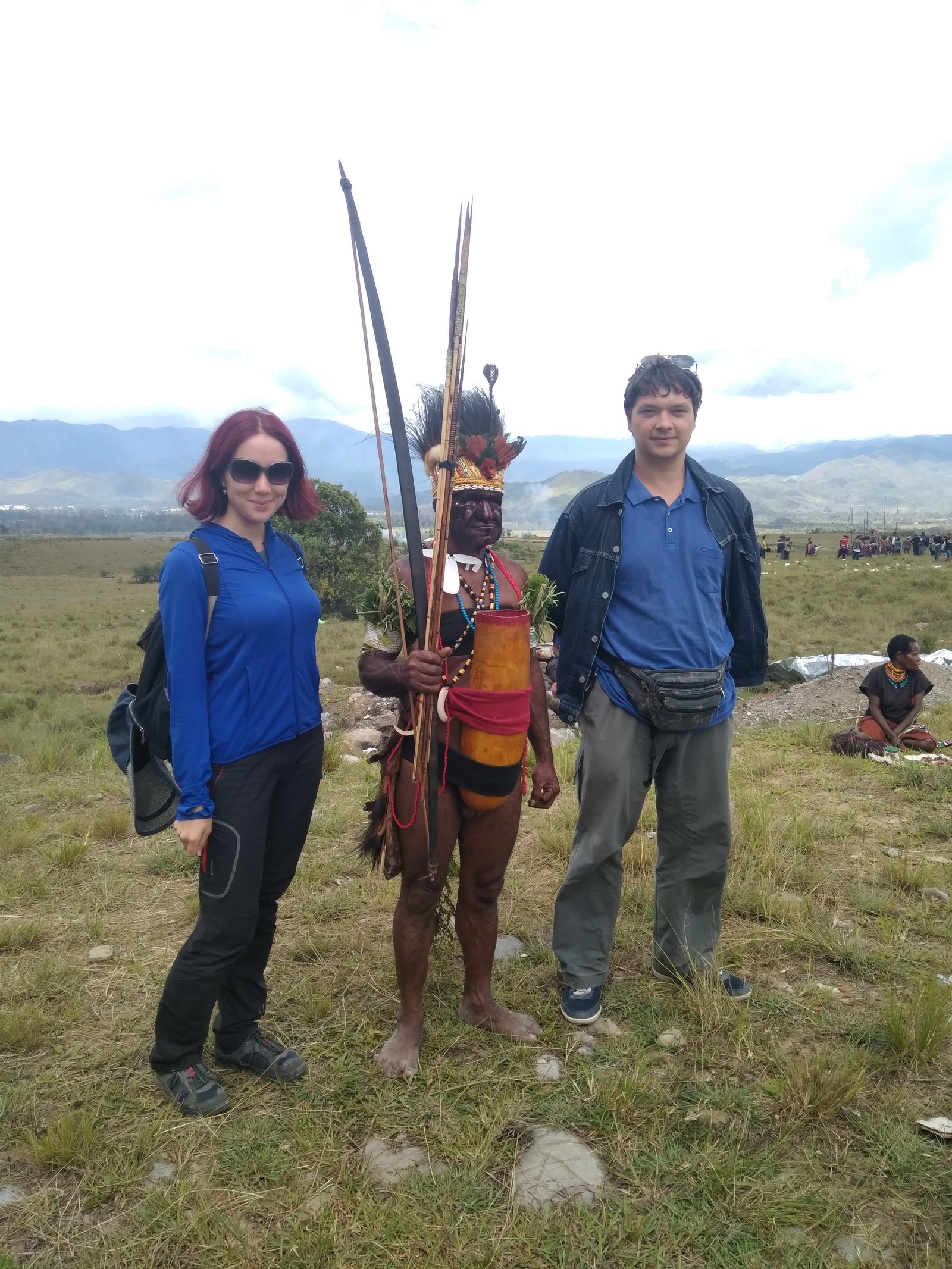 On a visit to the Papuans. Baliem Festival. - NSFW, My, Papuans, Papua New Guinea, Travels, Traveling in Asia, Longpost, The festival, 