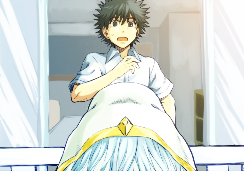 Начало... - Аниме, Anime Art, To Aru Majutsu no Index, Index, Kamijou Touma