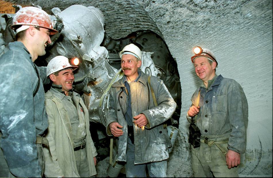 The beauty of the earth's depths - Miners, Salt, Holidays, miner's day, Longpost