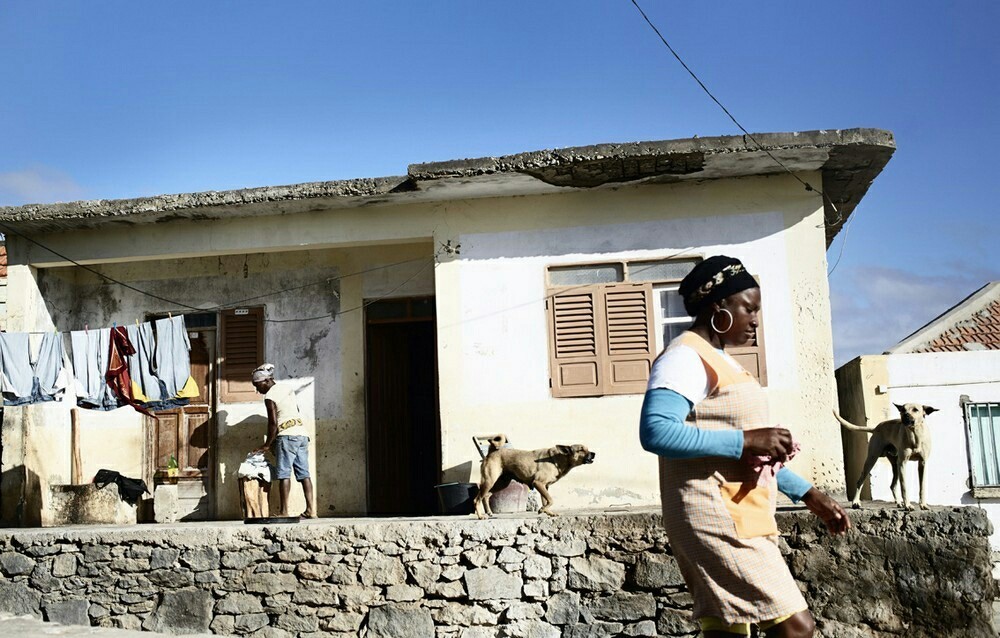 Sand thieves in Cape Verde - , Female, Sand, Work, Mother of many children, Sea, Theft, Longpost, Women, Theft