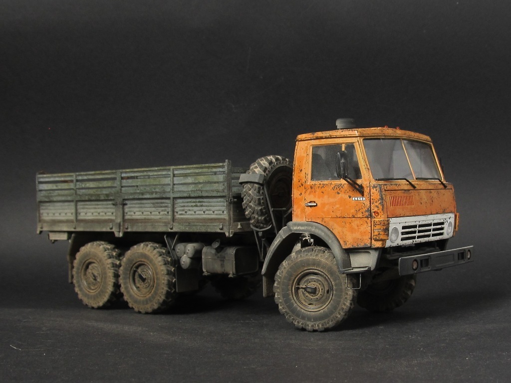 Good old Shestypaw. - Stand modeling, Kamaz, , The photo, Longpost