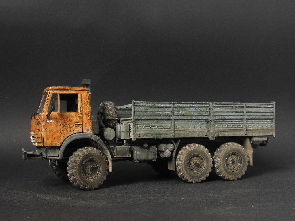 Good old Shestypaw. - Stand modeling, Kamaz, , The photo, Longpost