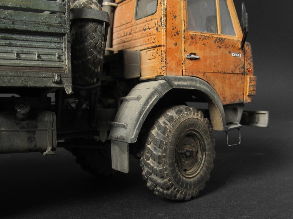 Good old Shestypaw. - Stand modeling, Kamaz, , The photo, Longpost