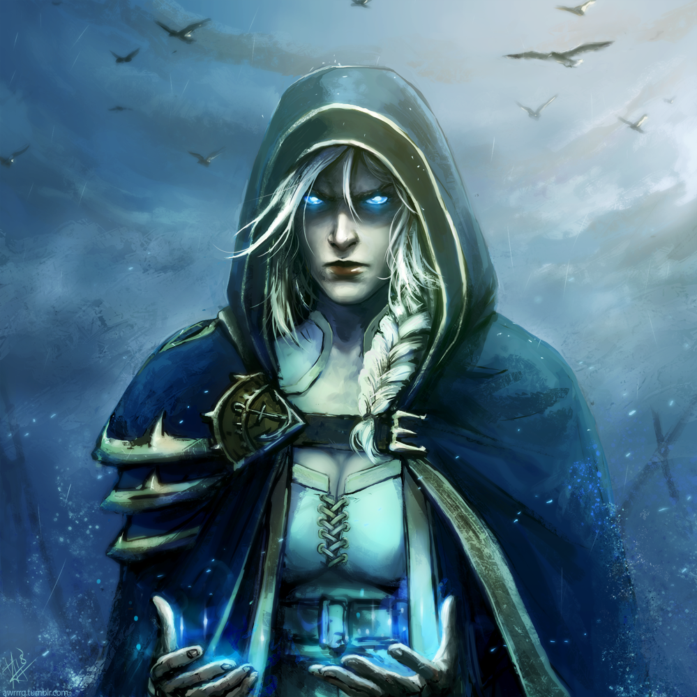 Daughter of the sea - Amrrr, Jaina Proudmoore, World of warcraft, Warcraft, Art, Longpost