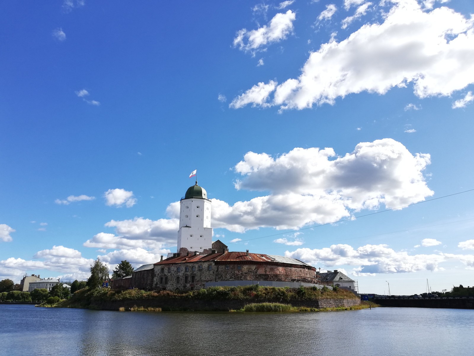 Vyborg Castle - My, Photographer, Travels, Vyborg, cat, 