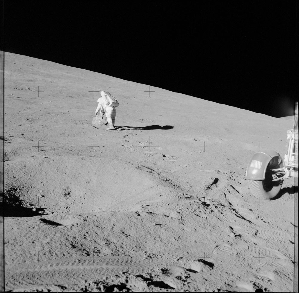 Photos from the Moon. Part 2. - moon, Apollo, The photo, Space, Longpost, NASA, USA