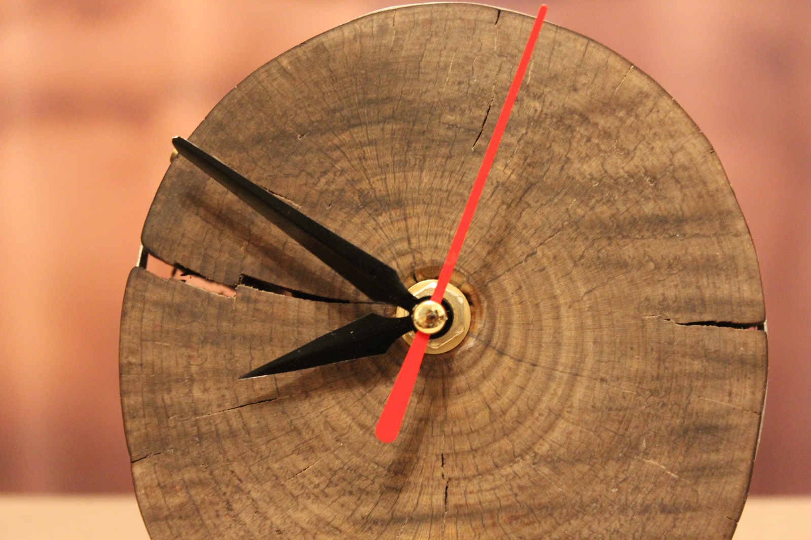 Table clock and small lamp - My, Tree, Woodworking, Handmade, My, Longpost