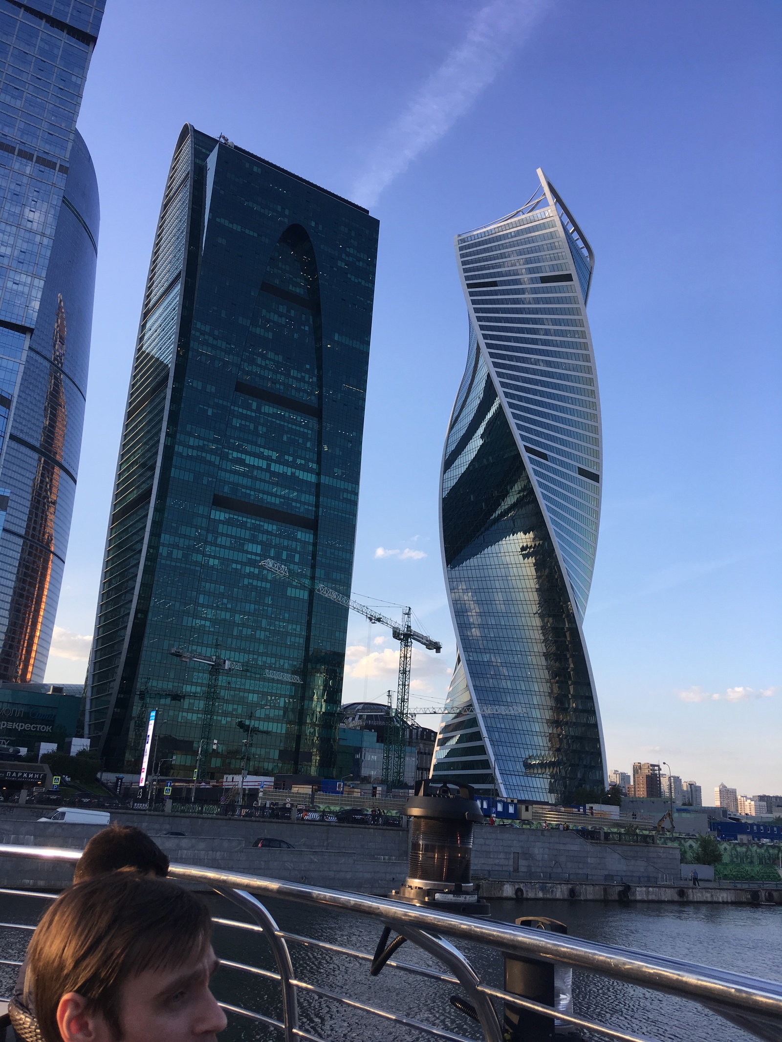 Прогулка по Москве-реке | Пикабу
