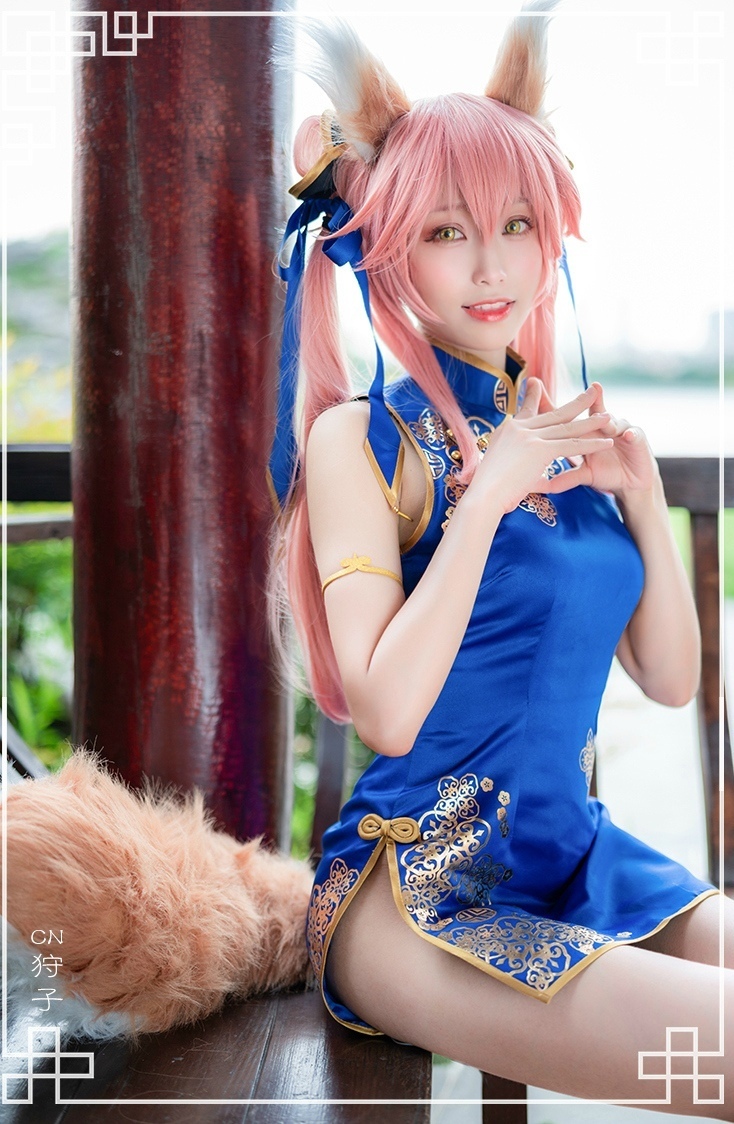 Tamamo-no-Mae - NSFW, Anime, Cosplay, Fate, Fate grand order, Tamamo no mae, Longpost, Tail, Strawberry