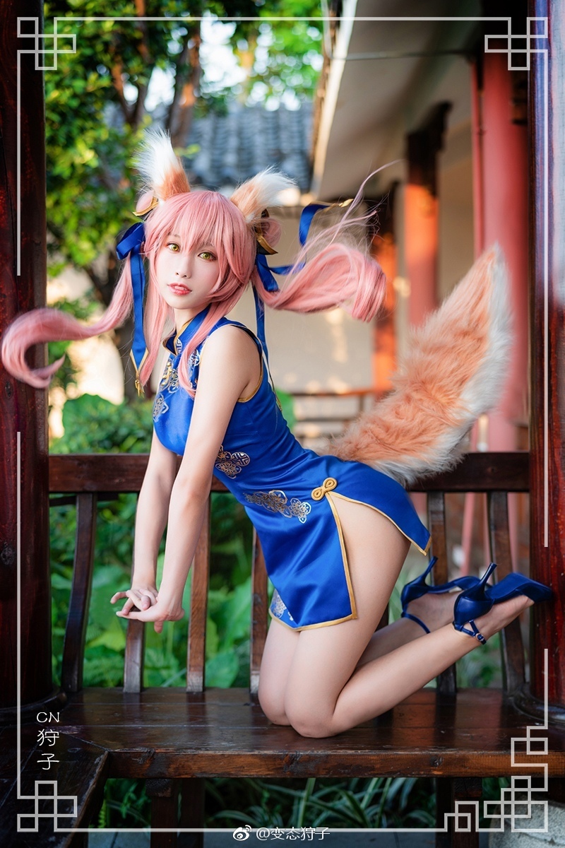 Tamamo-no-Mae - NSFW, Аниме, Косплей, Fate, Fate Grand Order, Tamamo no Mae, Длиннопост, Хвост, Клубничка