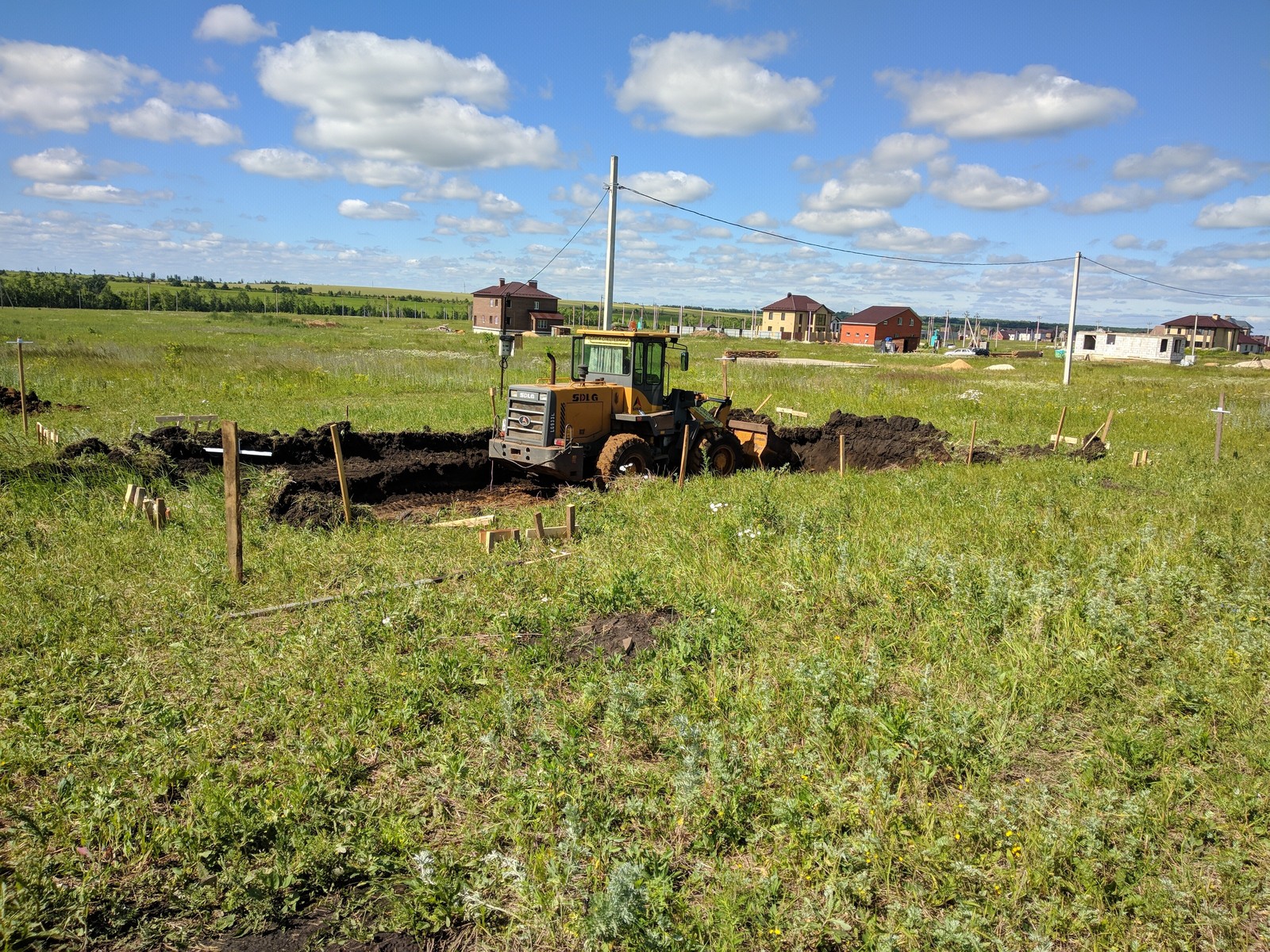 A start - My, Construction, Foundation, House, With your own hands, Longpost