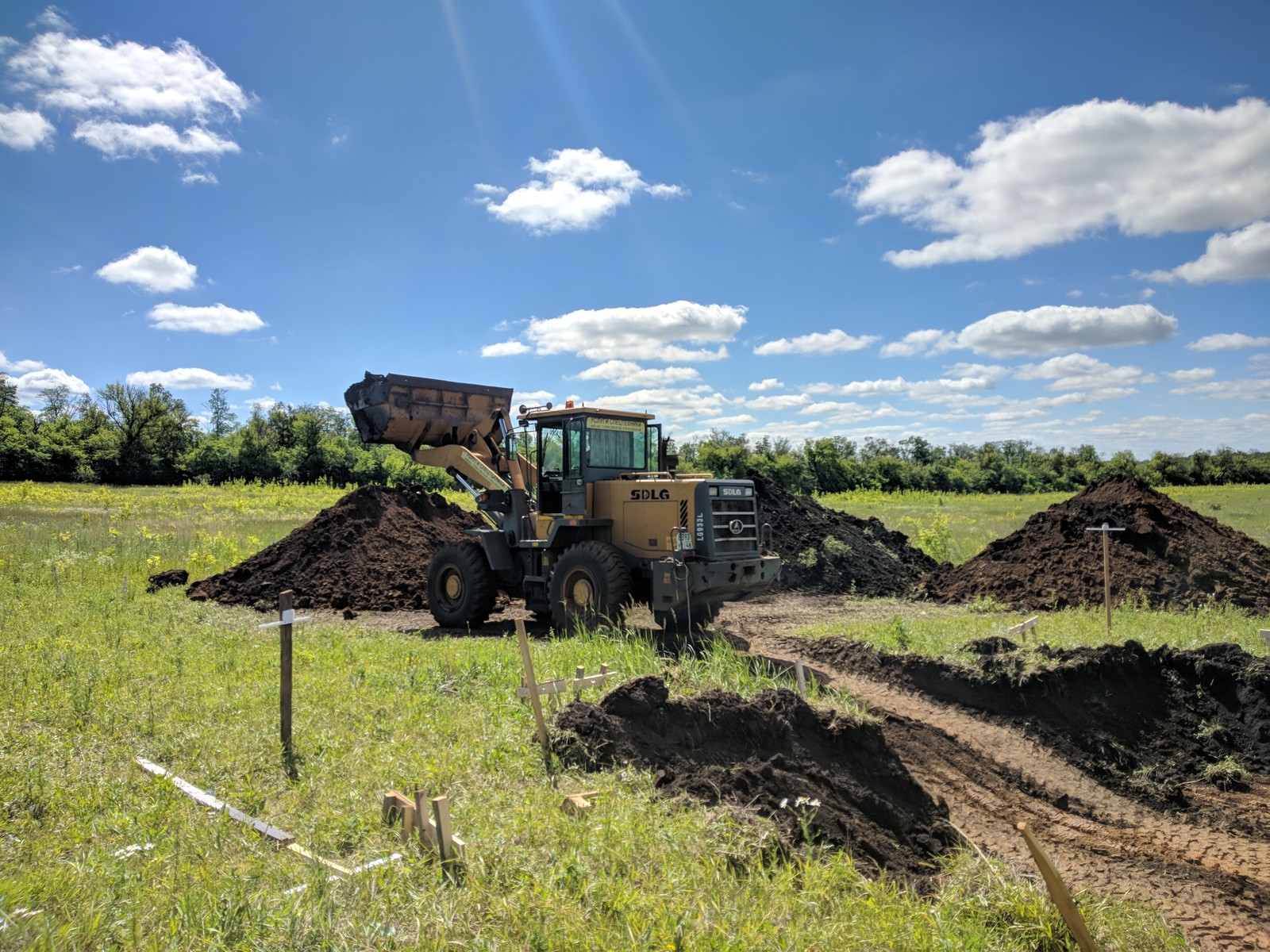 A start - My, Construction, Foundation, House, With your own hands, Longpost