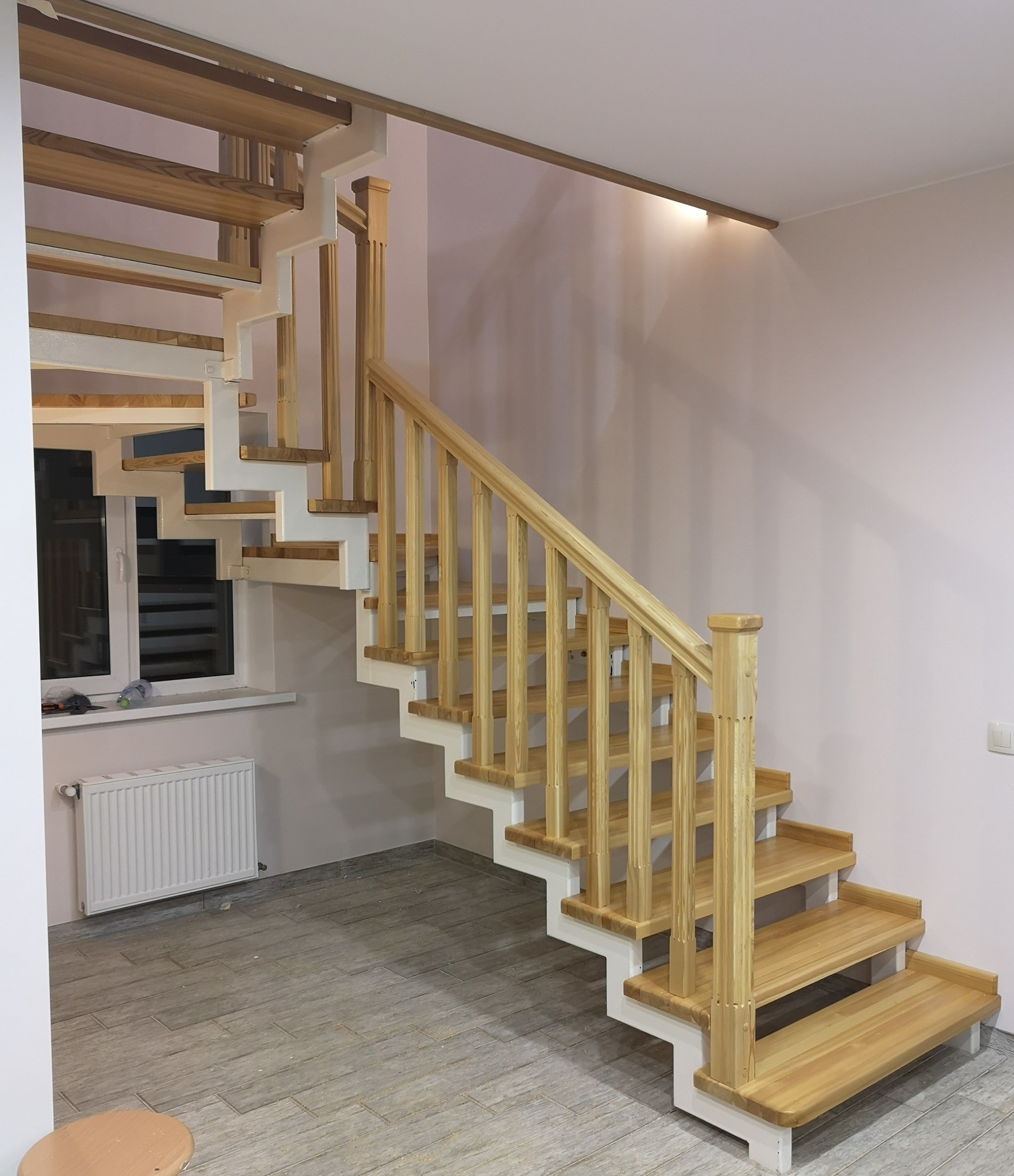 Ladder on a metal frame - Stairs, Interior Design, Dacha, Longpost