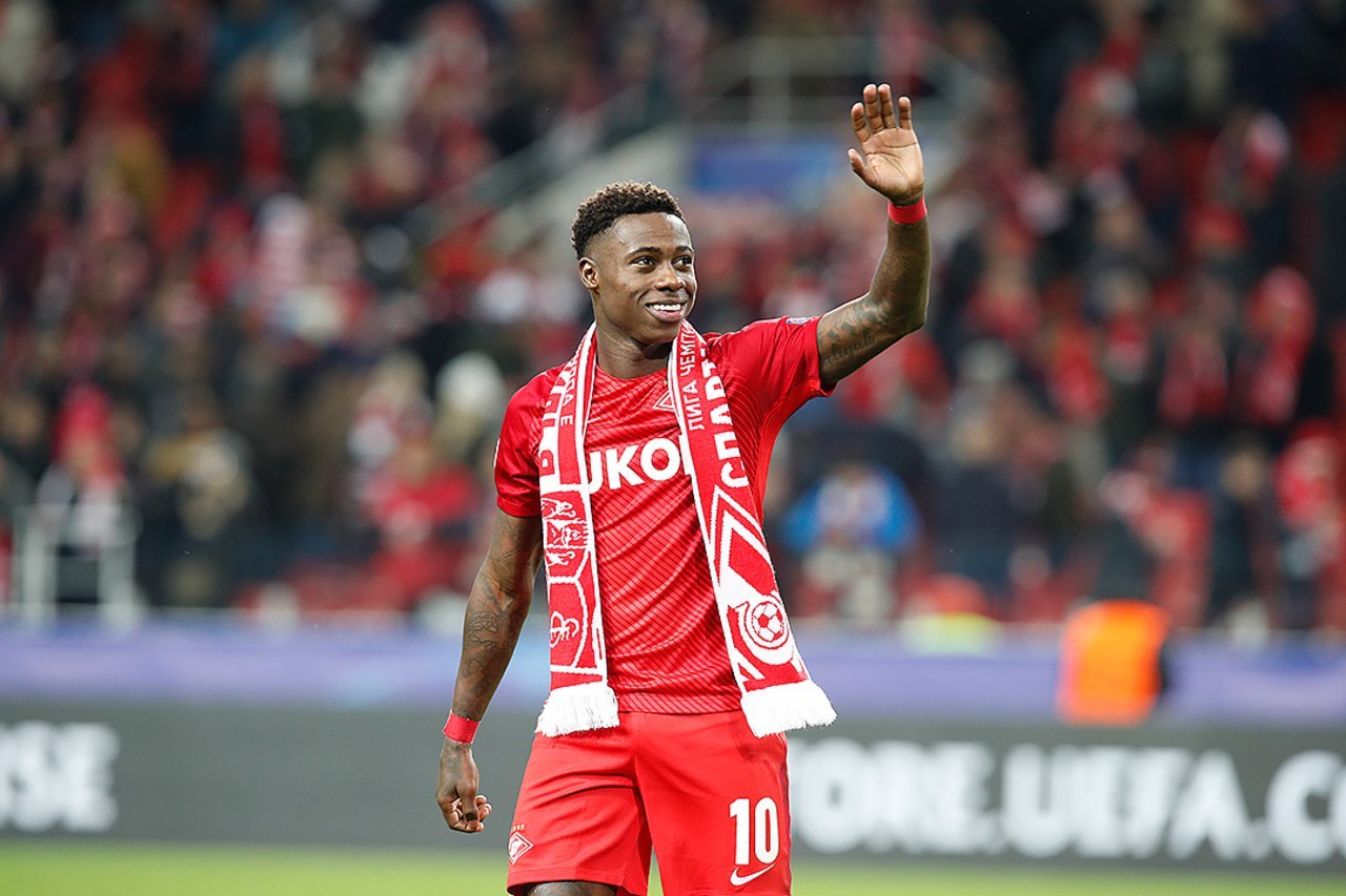 Thanks for everything, Antoha! We will miss you!)) - Spartacus, Quincy Promes, Moscow, Spartak Moscow, , Seville, Football, Sport, Video