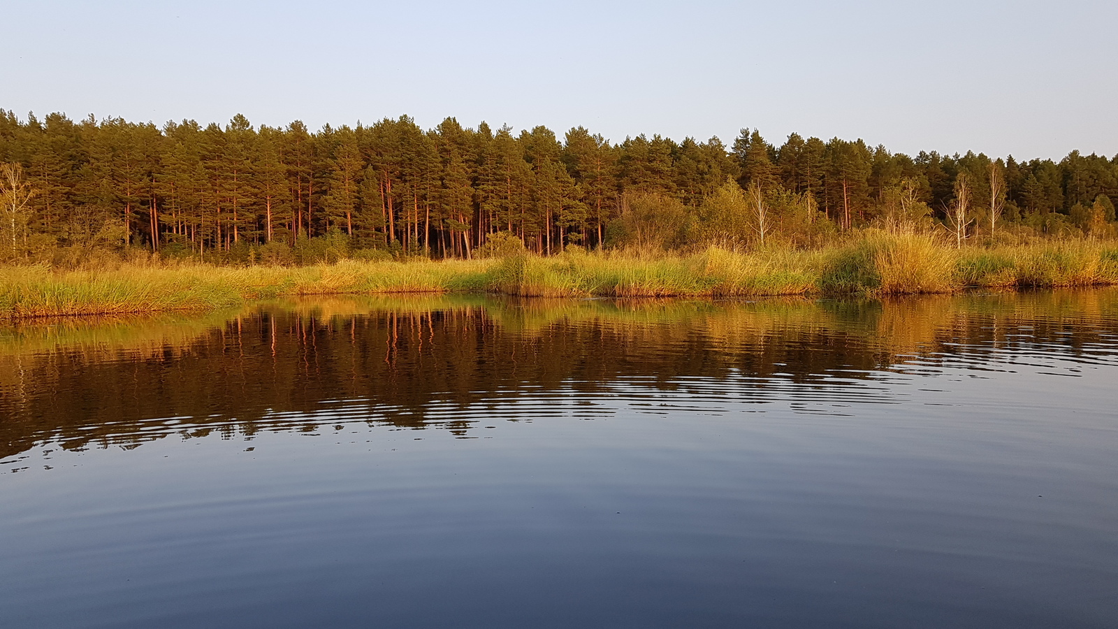 First day of autumn, Ayat river, Sverdlovsk region - My, River, 