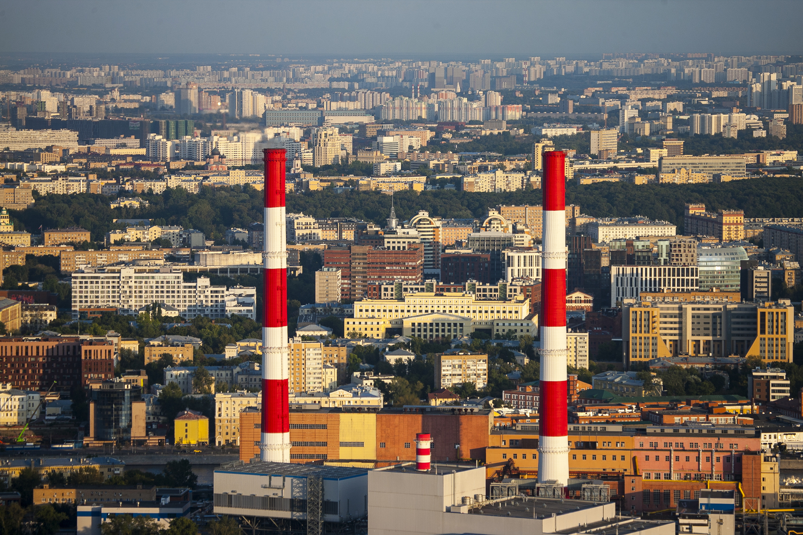 Moscow from the Empire tower before and after sunset - My, Moscow, The photo, Longpost