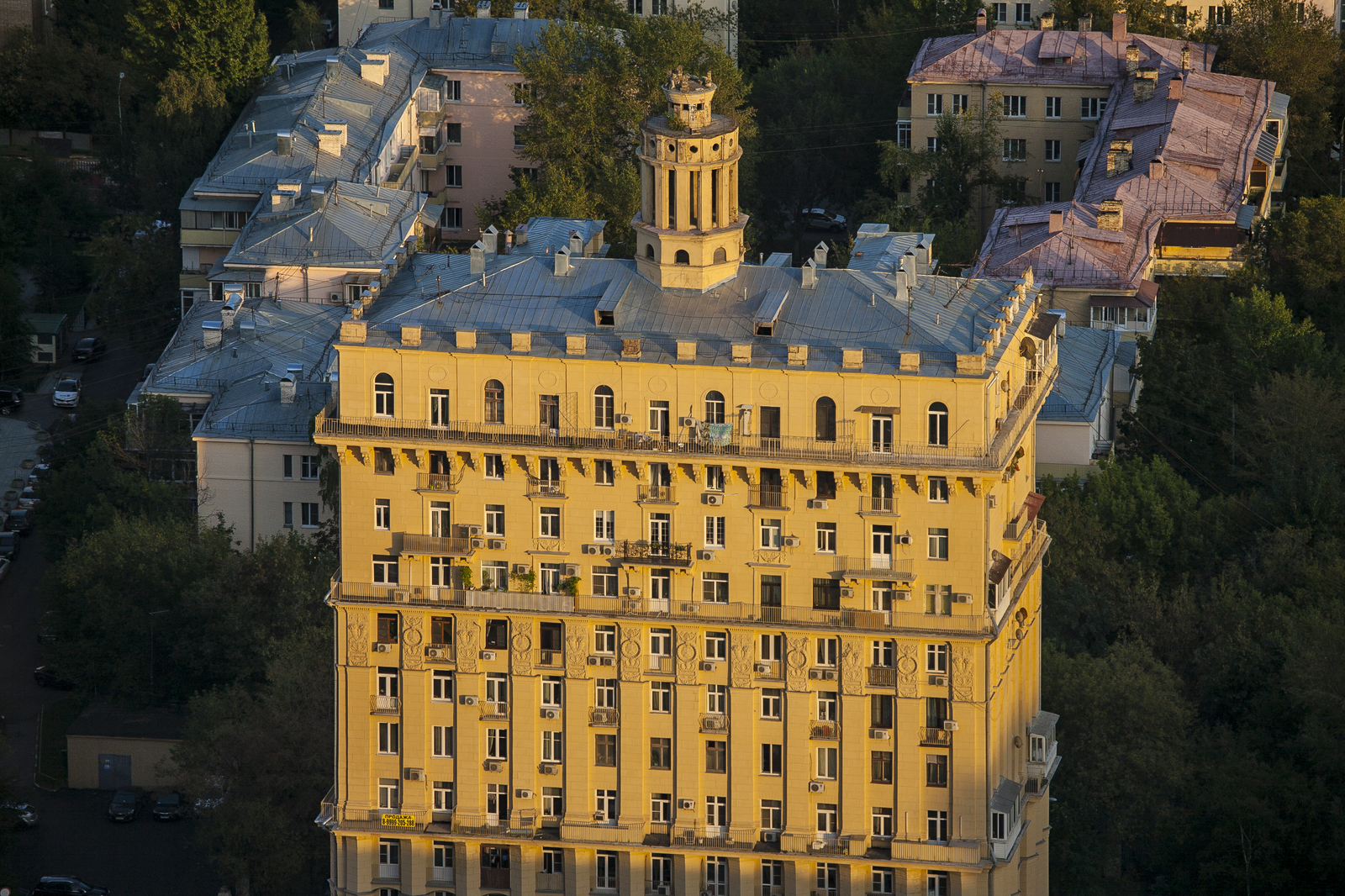 Moscow from the Empire tower before and after sunset - My, Moscow, The photo, Longpost