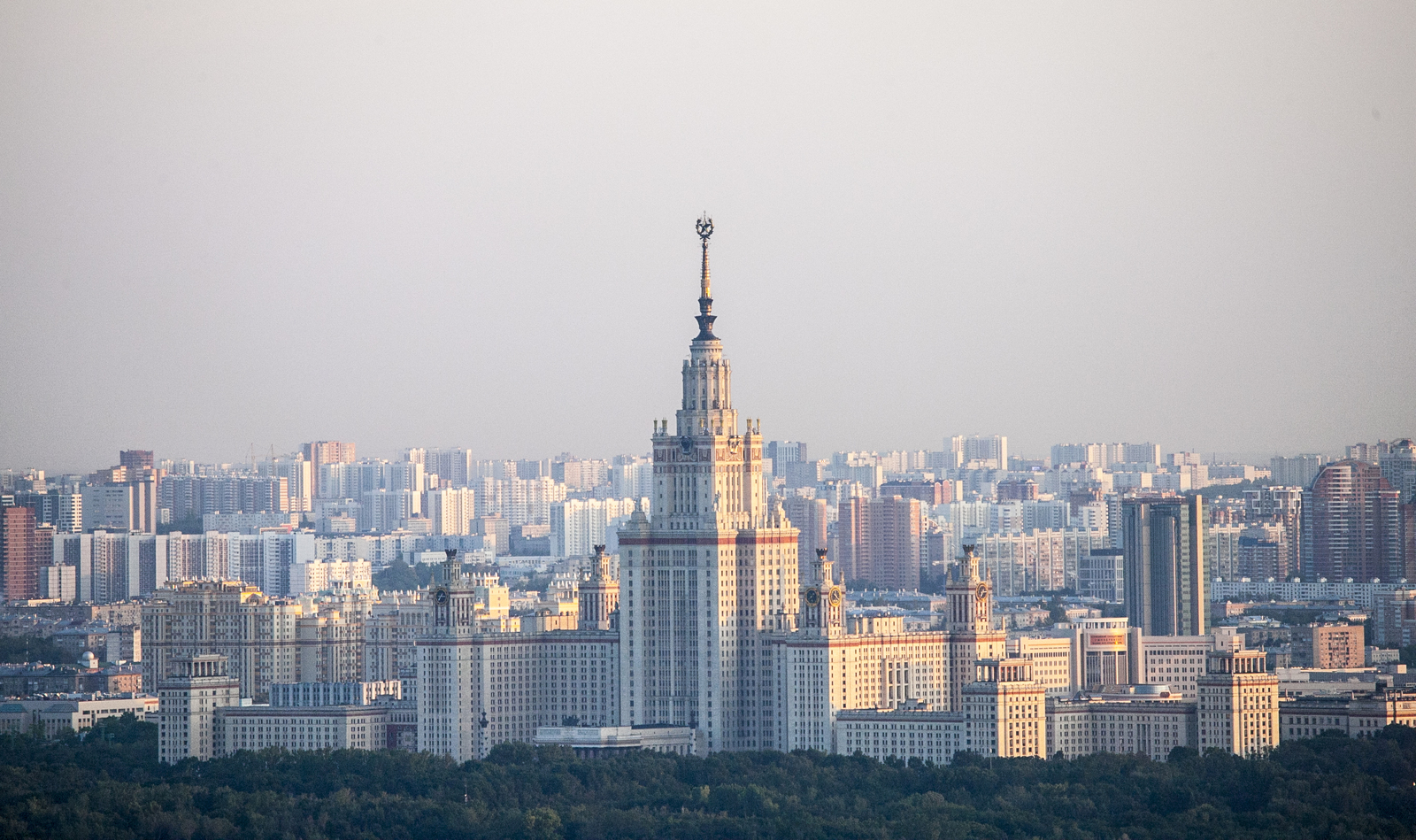 Moscow from the Empire tower before and after sunset - My, Moscow, The photo, Longpost