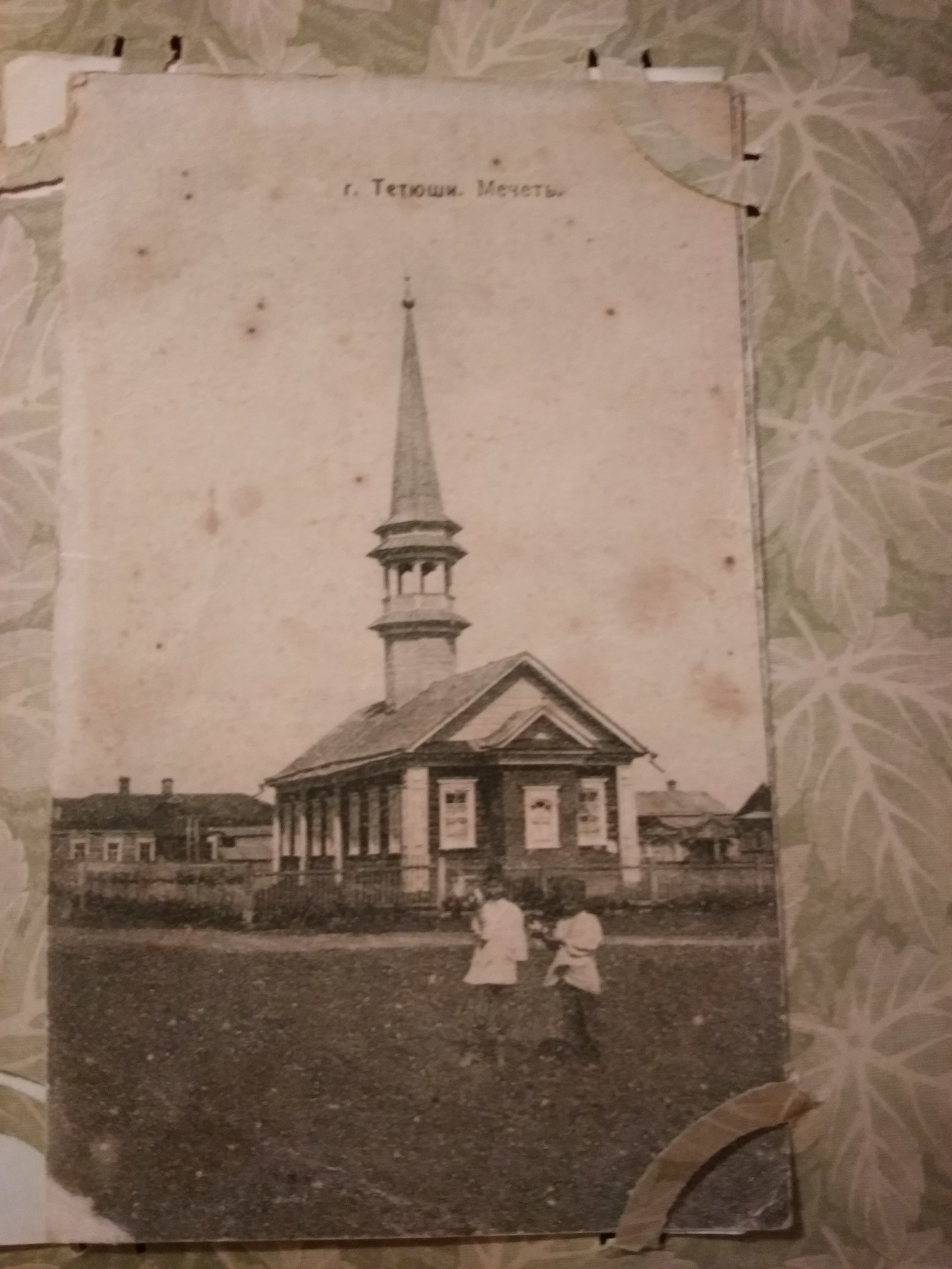 Old album with postcards. - My, Postcard, Old photo, Old man, Longpost