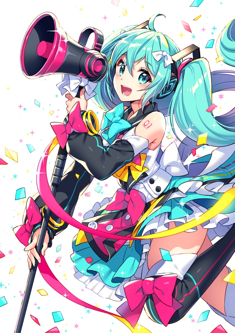 Запоздалые арты - Hatsune Miku, Miku11, Anime Art, Vocaloid, Аниме, Не аниме, Длиннопост