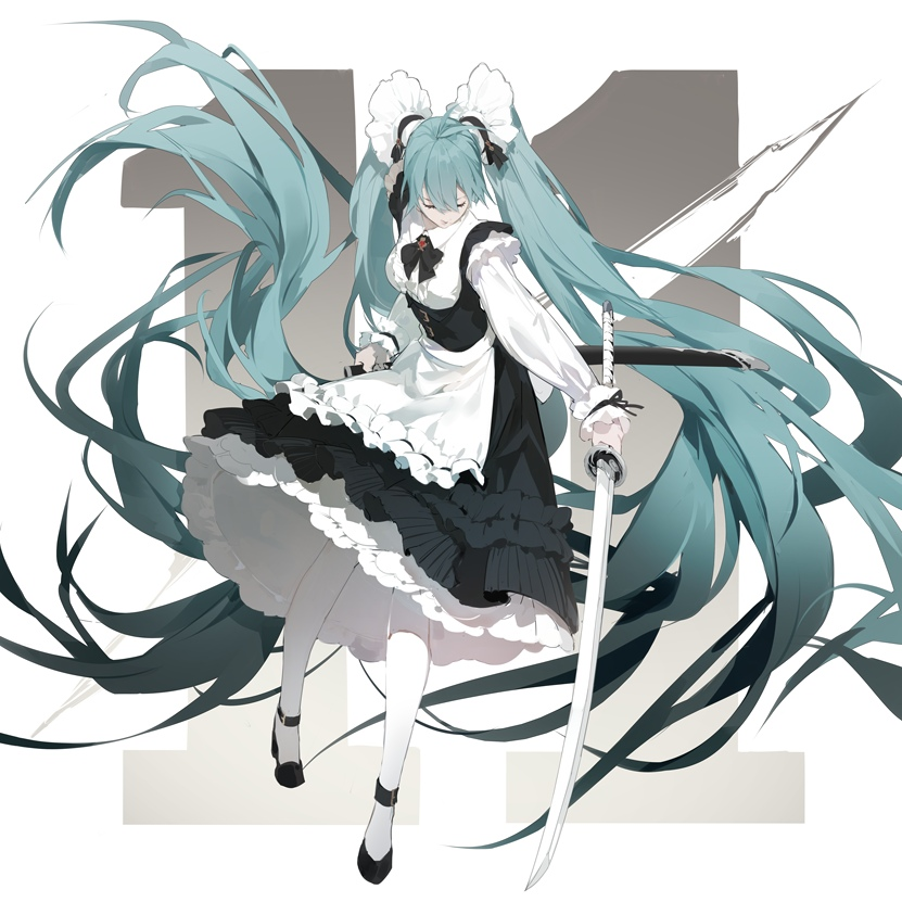 Запоздалые арты - Hatsune Miku, Miku11, Anime Art, Vocaloid, Аниме, Не аниме, Длиннопост