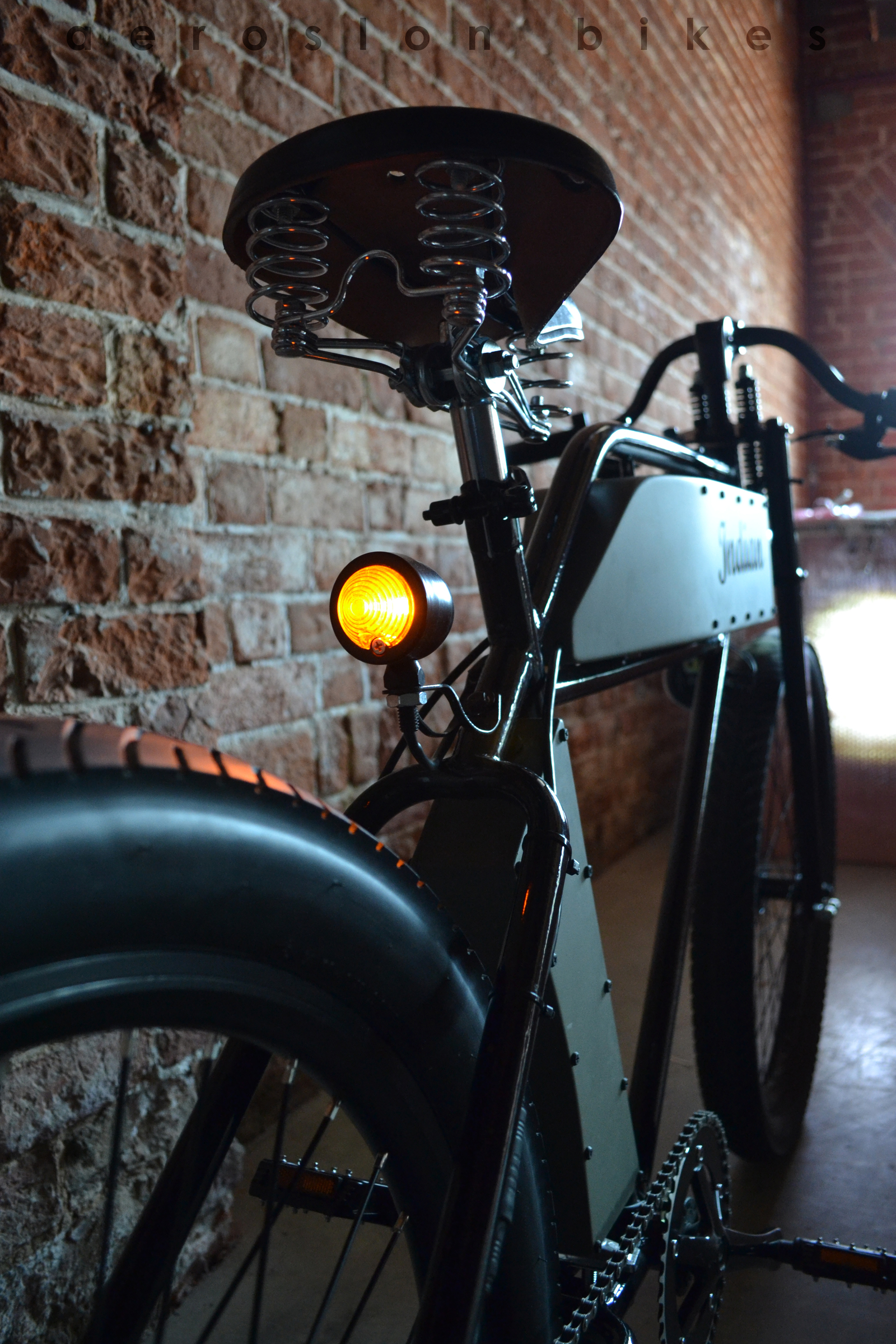 Electric bike INDIAN Kazan custom - My, Aeroslon, , , , Electric bike, Kustomkulture, , Longpost