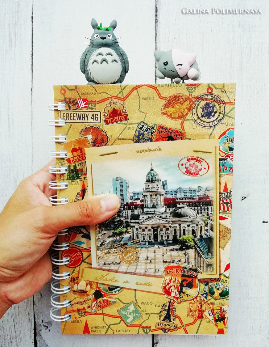 And back to school! - My, Polymer clay, Totoro, Anime, cat, Лепка, Handmade, Needlework without process, Handmade, Longpost