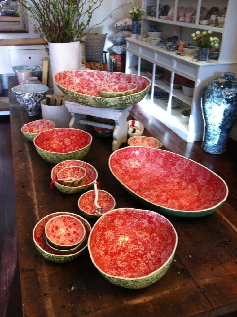 Samantha Robinson's Amazing Ceramic Watermelons - Ceramics, Tableware, Creation, In contact with