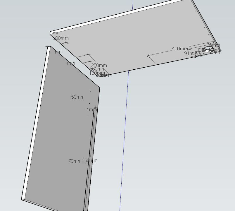 How not to make a table. (2/2 final) - My, Furniture, With your own hands, Crooked hands, Luck, Longpost