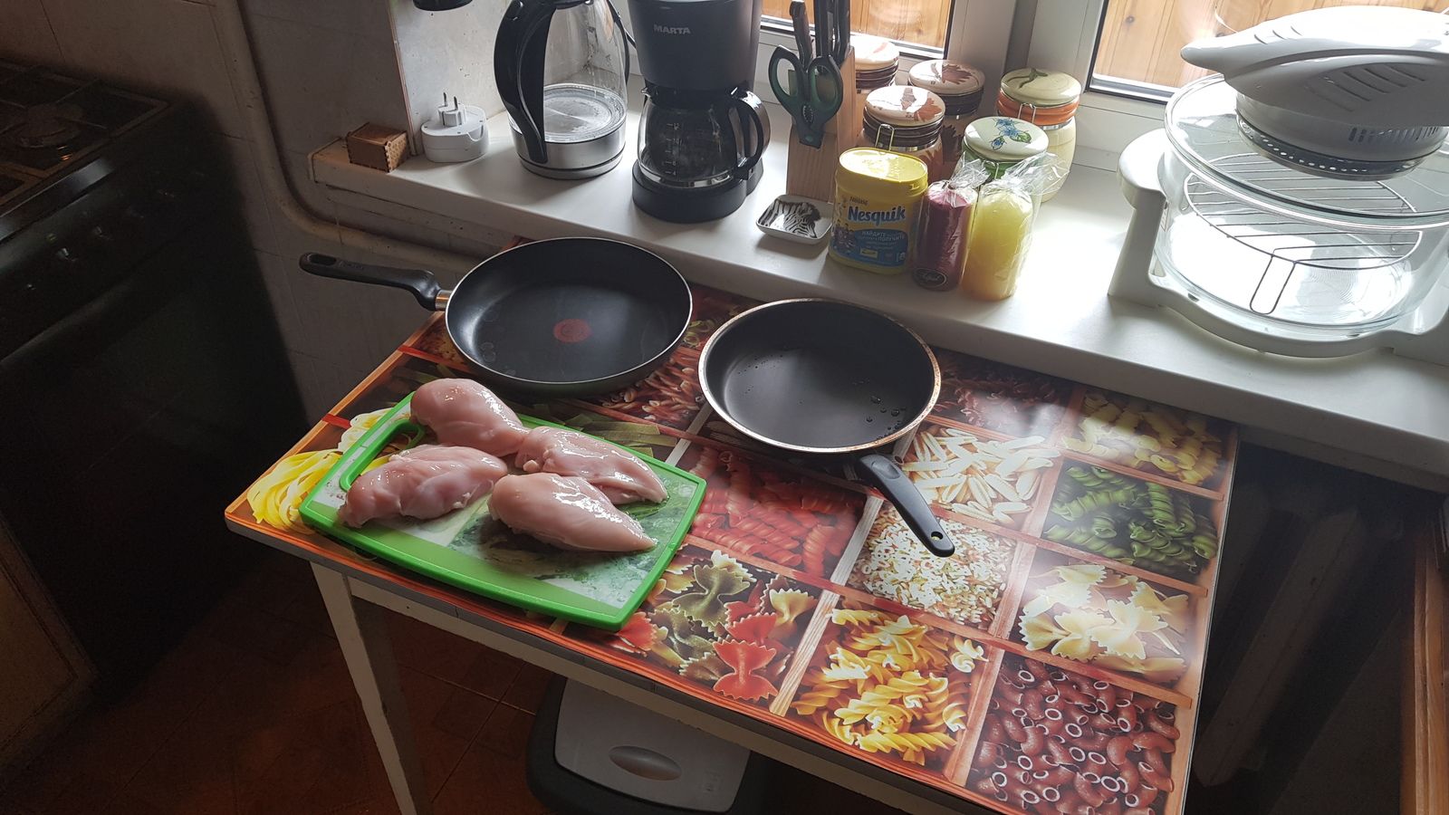 Preparing food for the month ahead - My, Cooking, Men's cooking, Blanks, Meat, Hen, Recipe, GIF, Longpost, Food