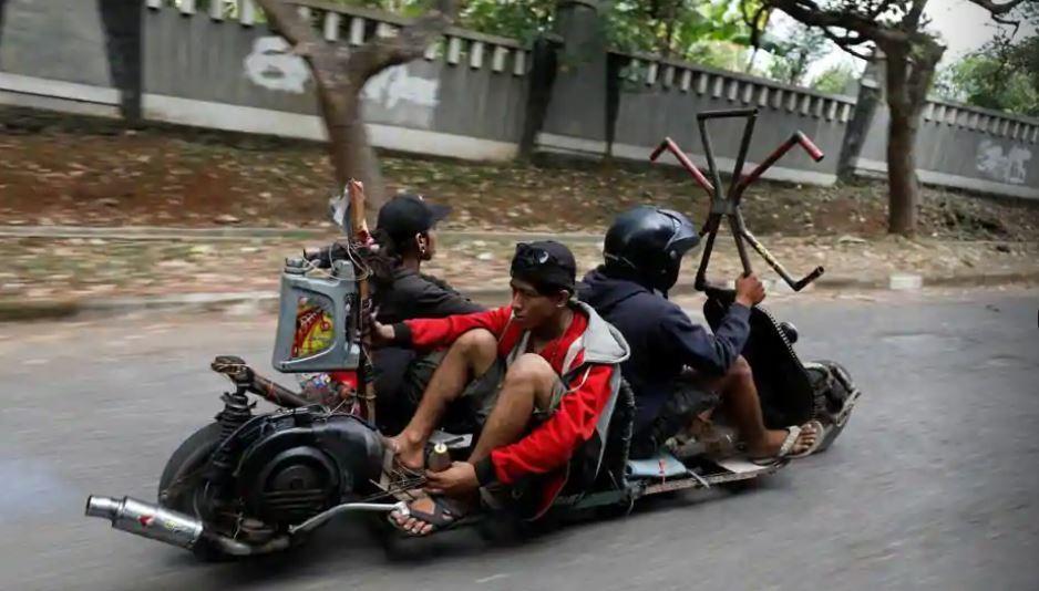 Show of custom bikes. Indonesia - , , Indonesia, Longpost, Motofestival