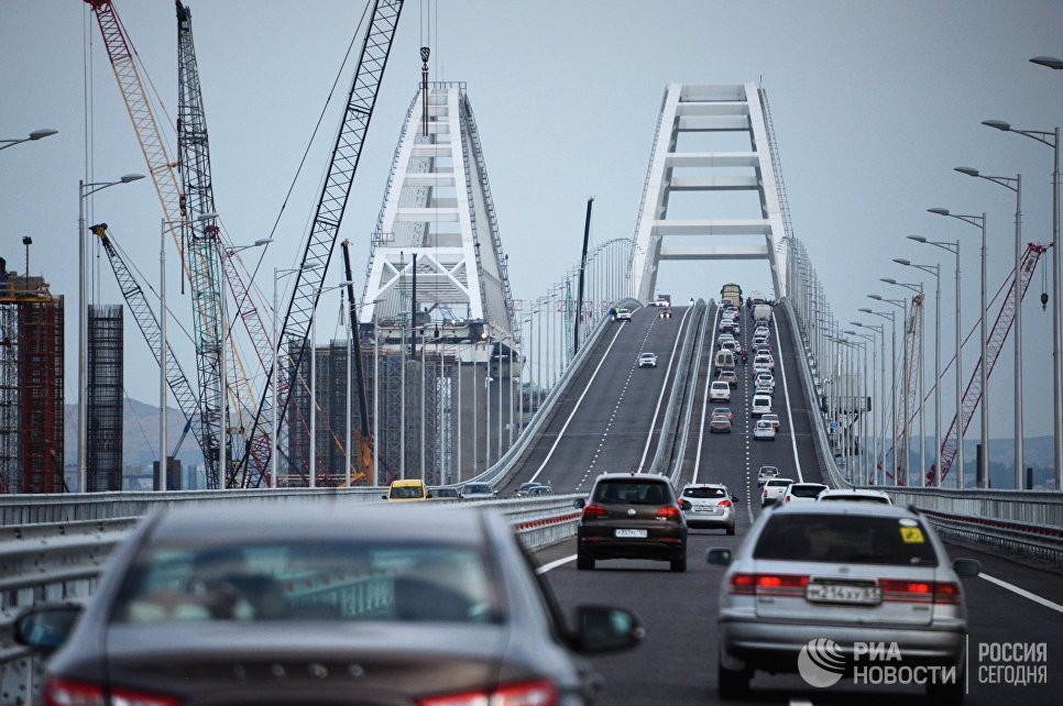 Traffic on the Crimean bridge exceeded the annual rate of the ferry crossing - Russia, Crimea, Bridge, Kerch bridge, Traffic, Crimean bridge