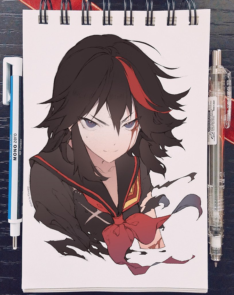 Matoi Ryuuko - Anime art, Anime, Kill la Kill, Matoi Ryuuko, Kawacy