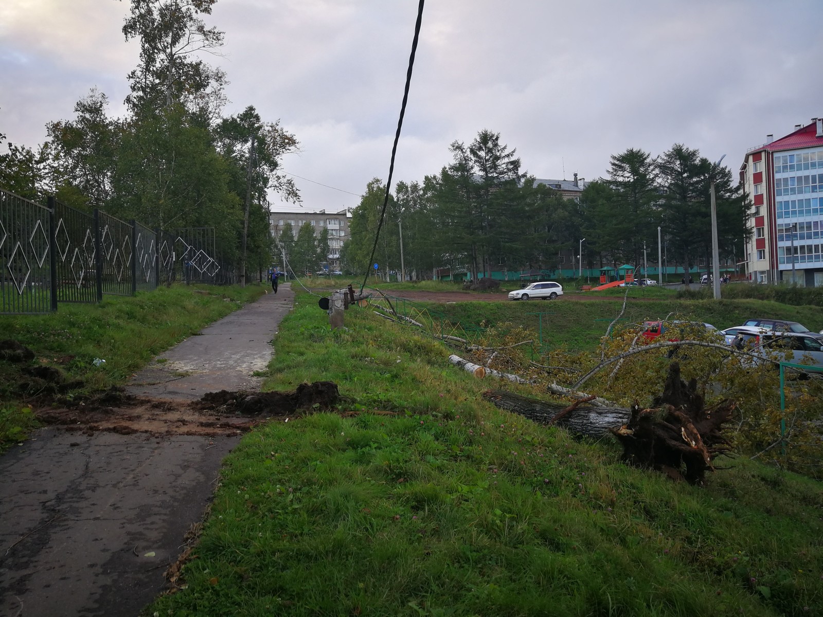 Aftermath of Hurricane Joby. - Hurricane, Consequences, Weather, Khabarovsk region, Vanino, Sovetskaya Gavan, Longpost