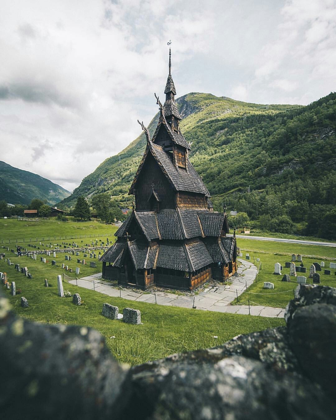 Church in the green valleys of Norway. - Church, Religion, Norway, Nature, Interesting, The photo, beauty of nature, beauty